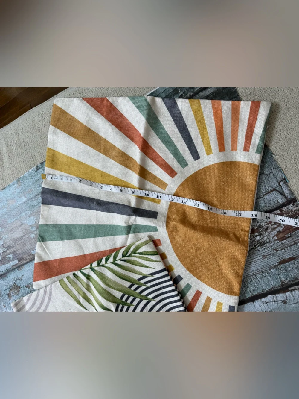 Two decorative pillow cases